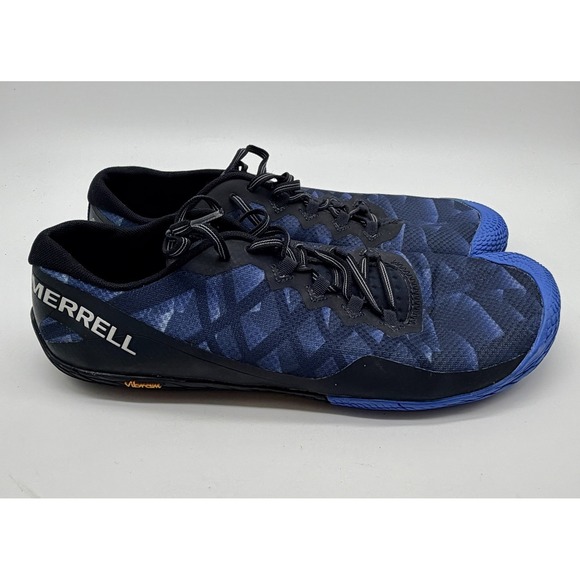 Merrell Shoes Men\'s Sz 11 Blue Vapor Glove 3 Barefoot Minimalist Trail Hiking main image 8